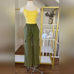 Kaki Women's Cargo/jogger  Pants